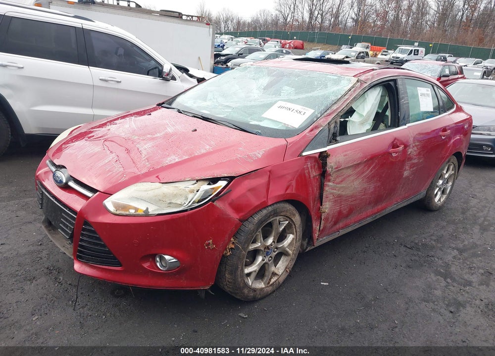 2012 FORD FOCUS SEL VIN: 1FAHP3H21CL270014