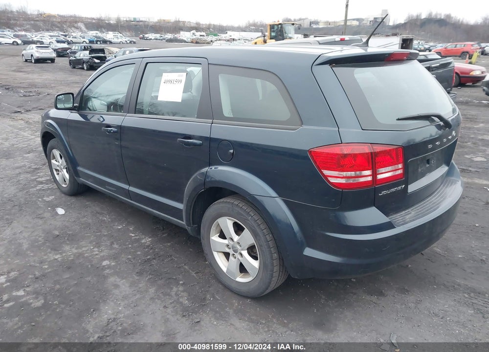 2013 DODGE JOURNEY VIN: 3C4PDCAB1DT577570