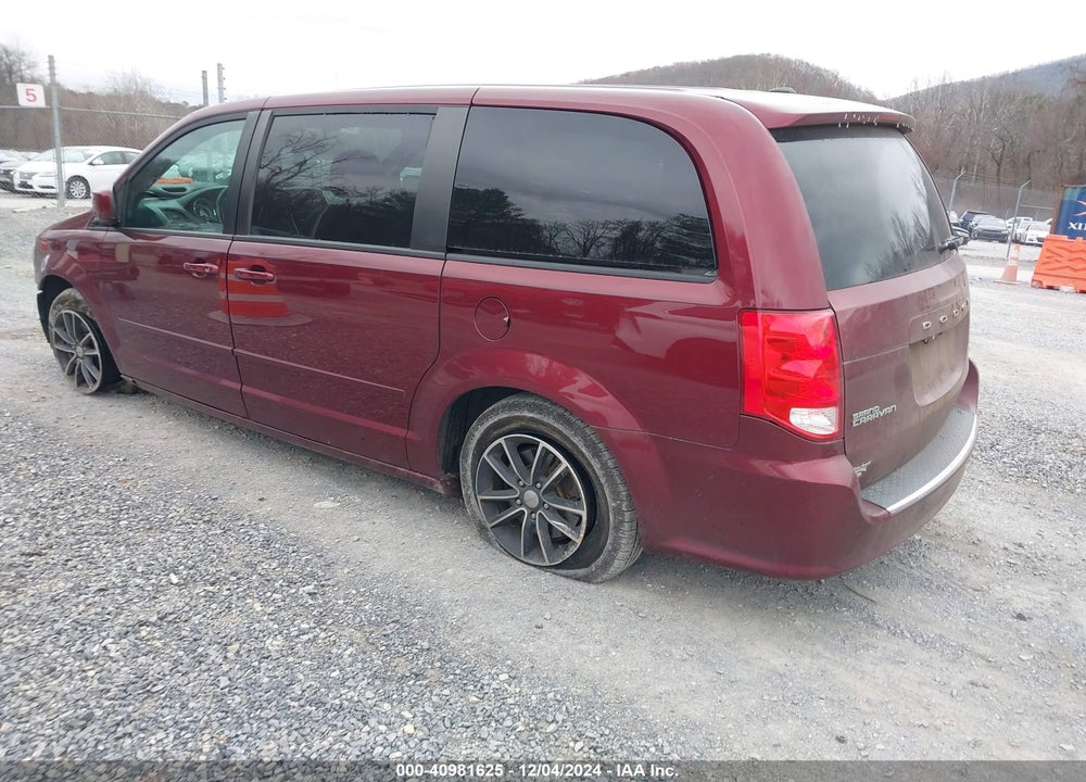 2017 DODGE GRAND CARAVAN GT VIN: 2C4RDGEG7HR733240
