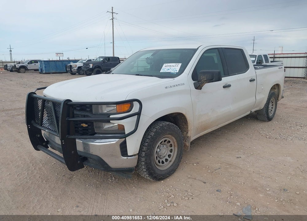2019 CHEVROLET SILVERADO 1500 WORK TRUCK VIN: 1GCUYAEF0KZ232089