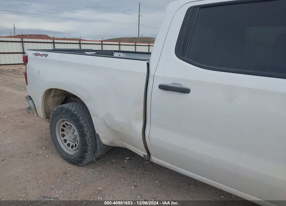 2019 CHEVROLET SILVERADO 1500 WORK TRUCK VIN: 1GCUYAEF0KZ232089