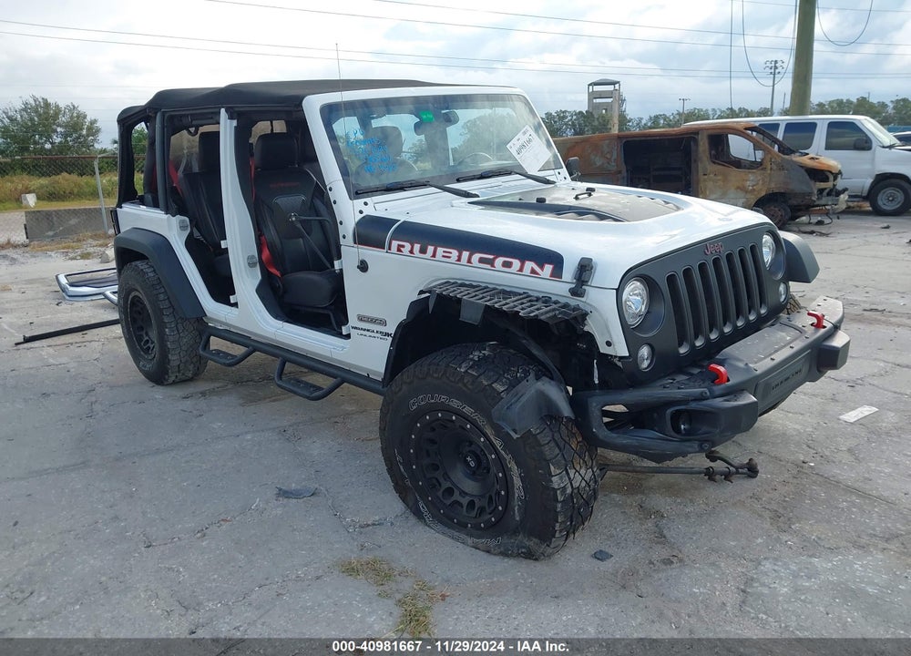 2018 JEEP WRANGLER JK UNLIMITED RUBICON RECON 4X4 VIN: 1C4BJWFG8JL910055