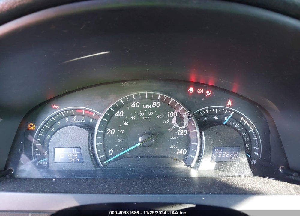 2013 TOYOTA CAMRY LE VIN: 4T1BF1FK8DU261554