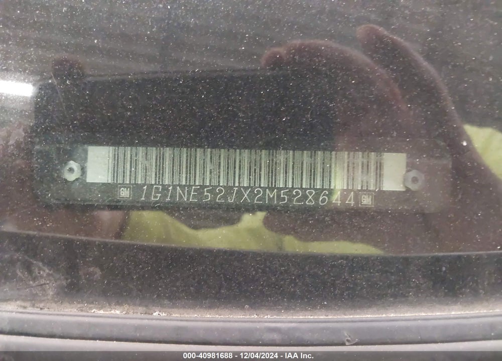 2002 CHEVROLET MALIBU LS VIN: 1G1NE52JX2M528644