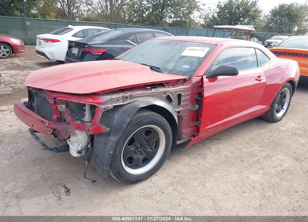 2013 CHEVROLET CAMARO 2LS VIN: 2G1FA1E38D9212374