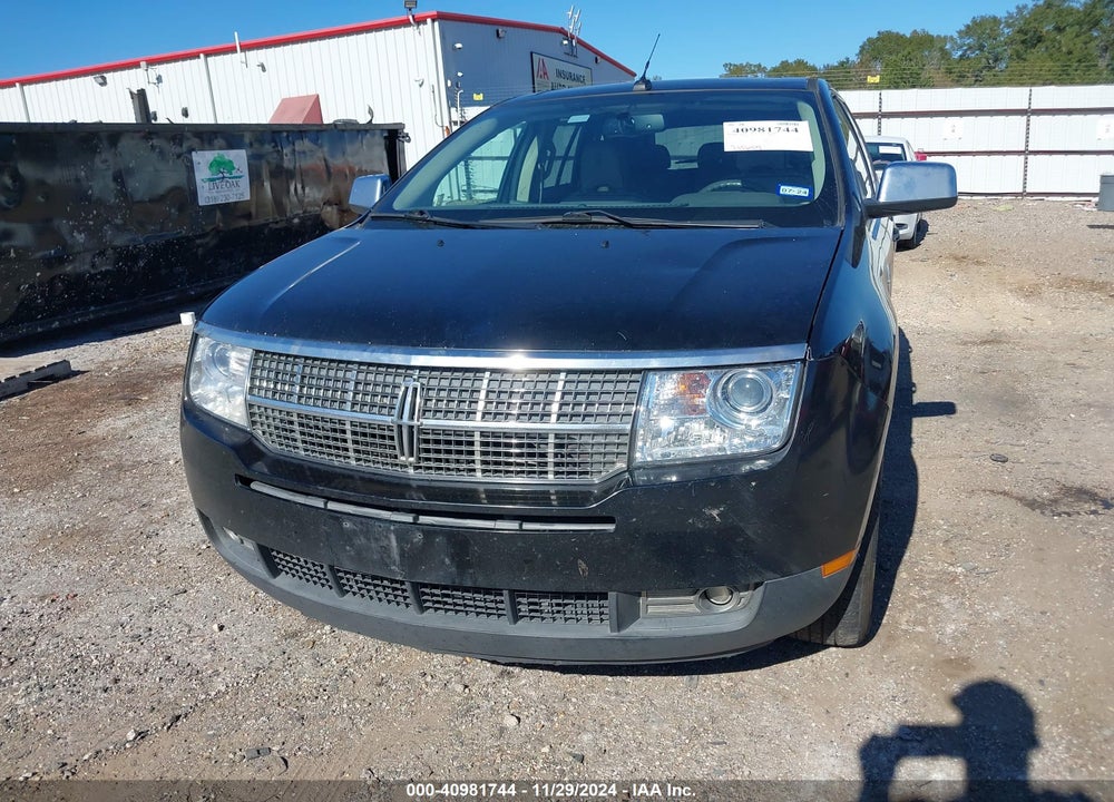 2010 LINCOLN MKX VIN: 2LMDJ6JC9ABJ24407
