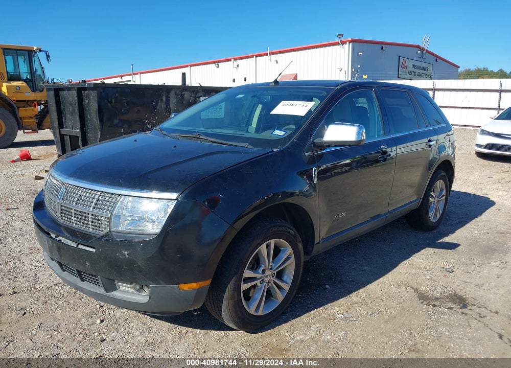 2010 LINCOLN MKX VIN: 2LMDJ6JC9ABJ24407