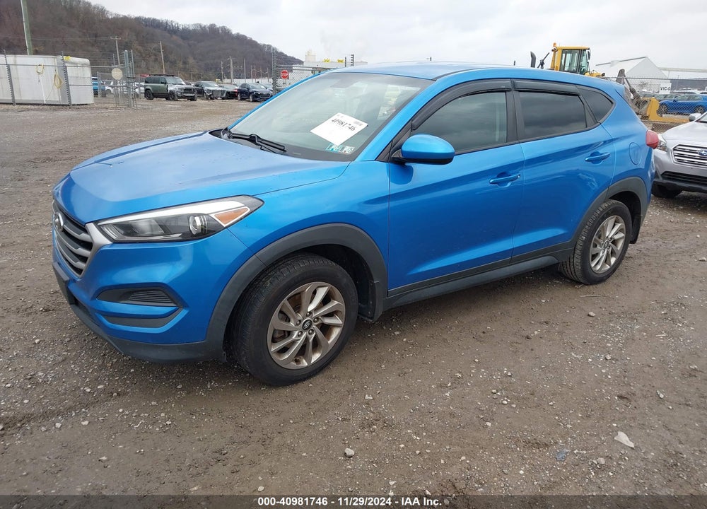 2018 HYUNDAI TUCSON SE VIN: KM8J2CA4XJU652504