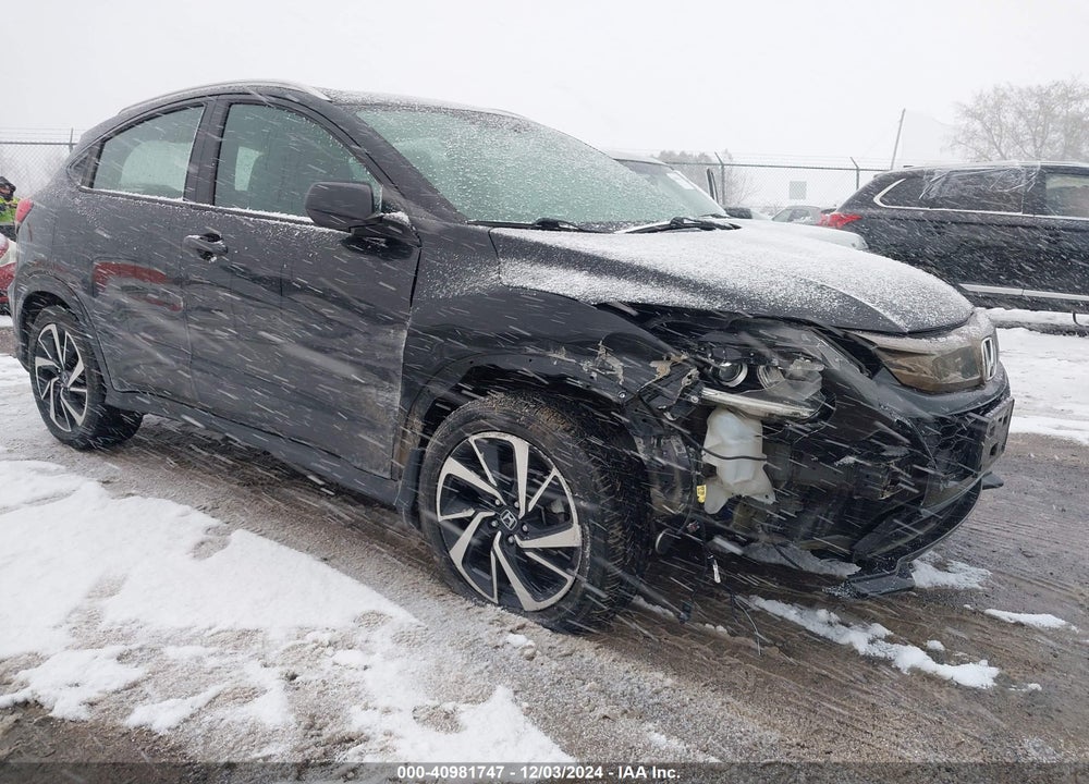 2019 HONDA HR-V SPORT VIN: 3CZRU6H1XKG708440
