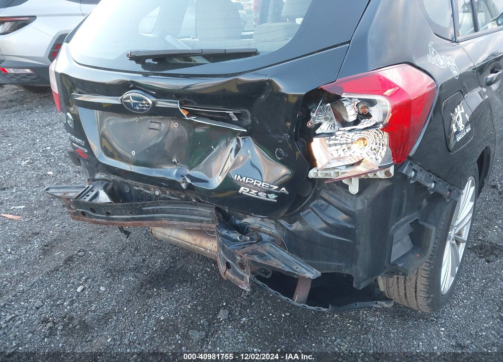 2012 SUBARU IMPREZA 2.0I PREMIUM VIN: JF1GPAD6XCH203245
