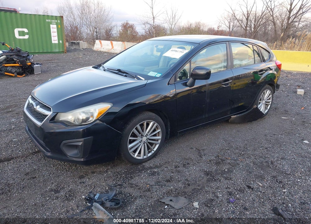 2012 SUBARU IMPREZA 2.0I PREMIUM VIN: JF1GPAD6XCH203245
