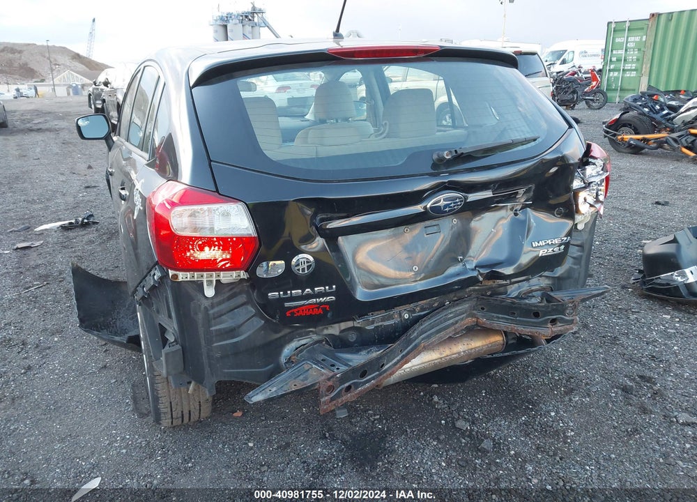 2012 SUBARU IMPREZA 2.0I PREMIUM VIN: JF1GPAD6XCH203245