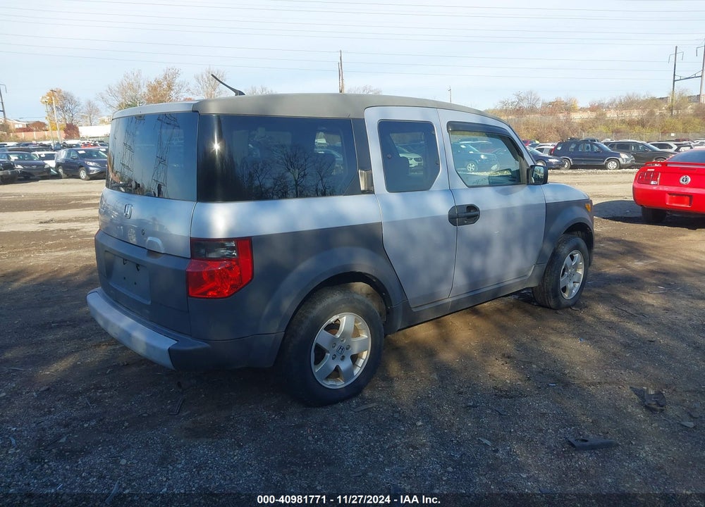2004 HONDA ELEMENT EX VIN: 5J6YH28614L018196