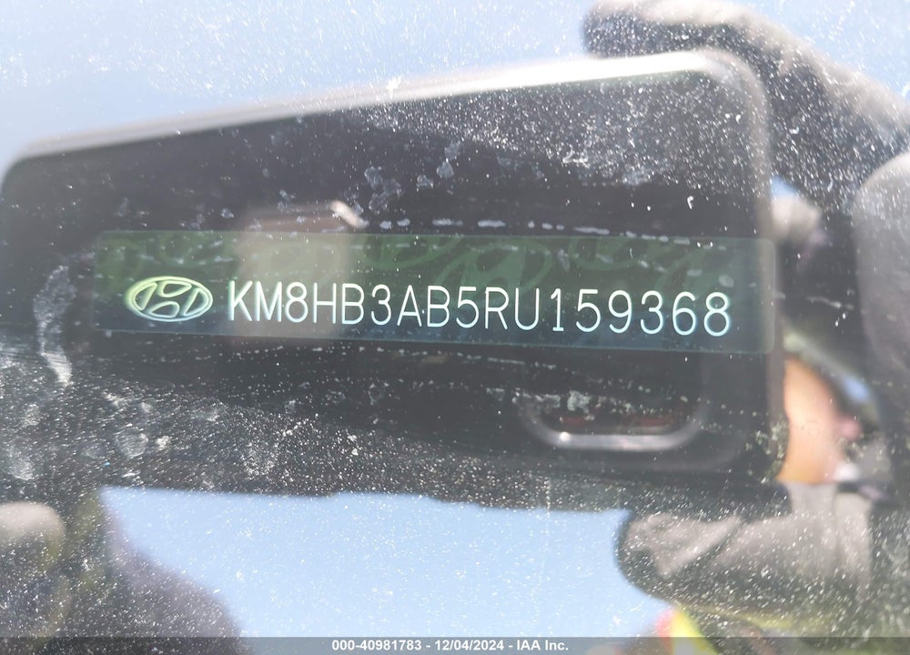 2024 HYUNDAI KONA SEL VIN: KM8HB3AB5RU159368