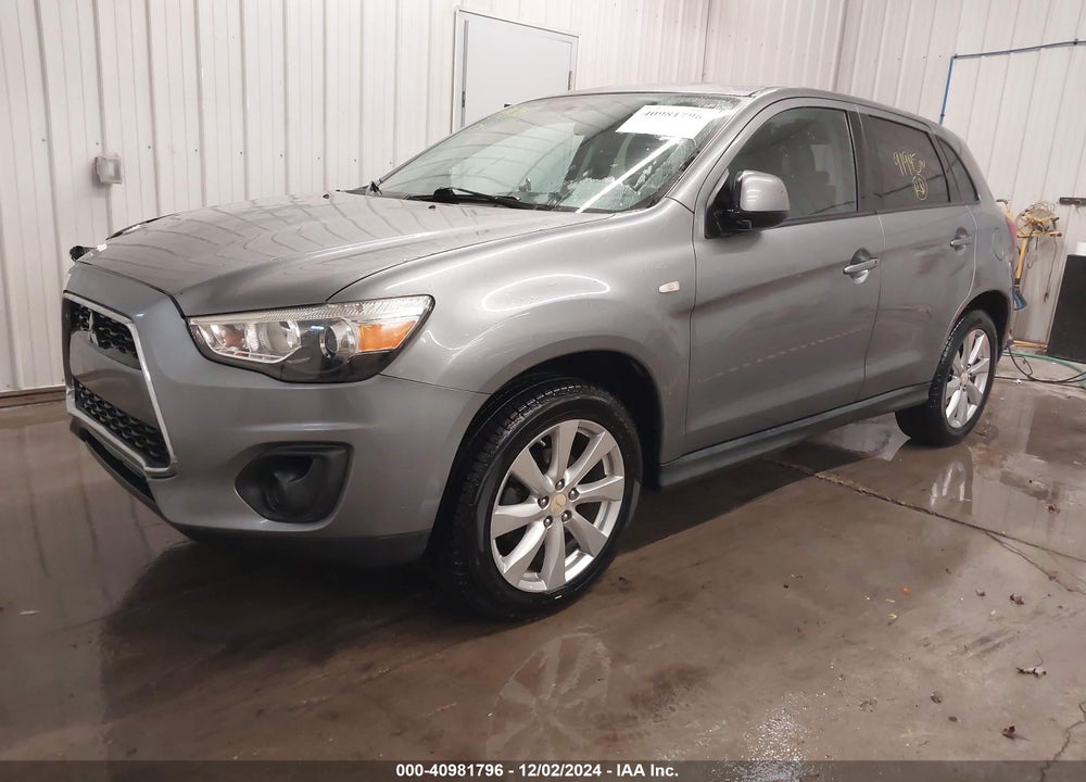 2014 MITSUBISHI OUTLANDER SPORT ES VIN: 4A4AP3AU8EE008501