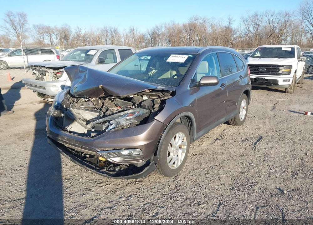 2016 HONDA CR-V EX-L VIN: 5J6RM4H77GL019944