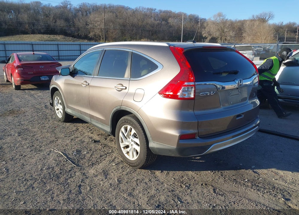 2016 HONDA CR-V EX-L VIN: 5J6RM4H77GL019944