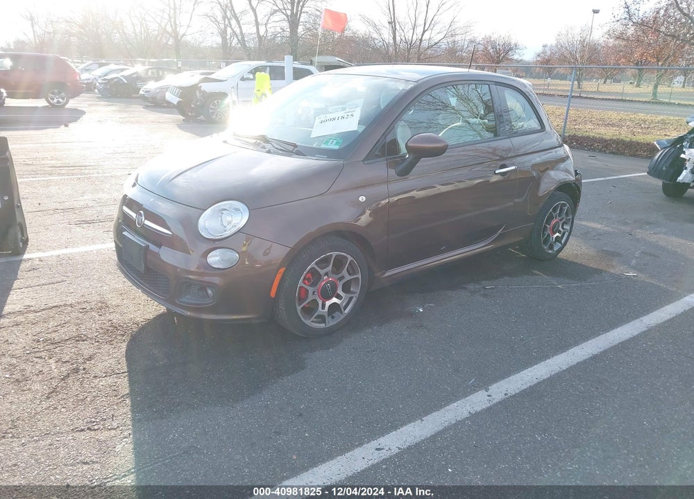 2015 FIAT 500 SPORT VIN: 3C3CFFBR0FT663241