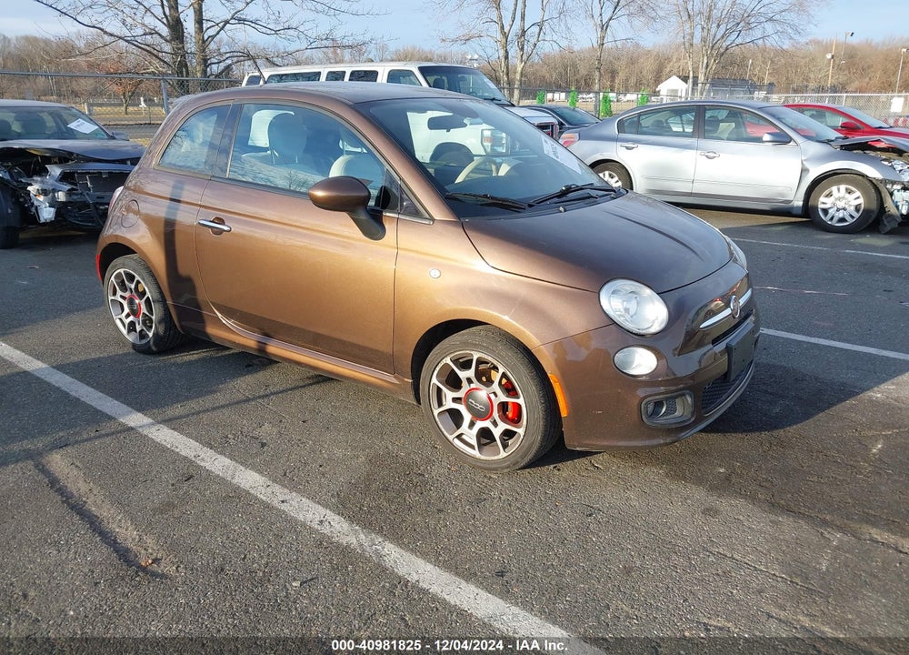2015 FIAT 500 SPORT VIN: 3C3CFFBR0FT663241