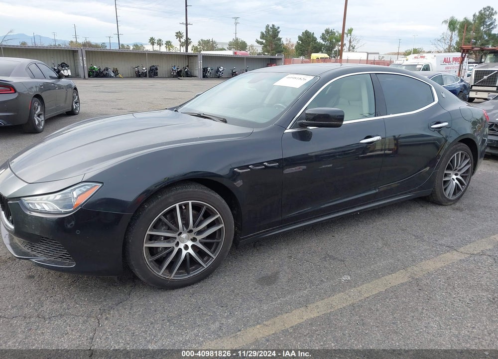 2014 MASERATI GHIBLI S Q4 VIN: ZAM57RTA7E1094594