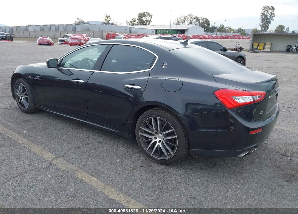 2014 MASERATI GHIBLI S Q4 VIN: ZAM57RTA7E1094594