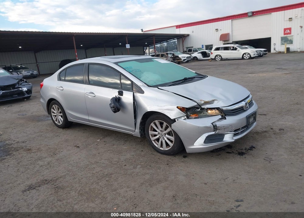 2012 HONDA CIVIC EX-L VIN: 2HGFB2F91CH326252