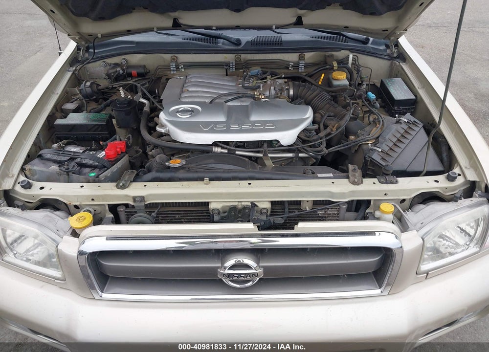 2002 NISSAN PATHFINDER LE VIN: JN8DR09X52W655489