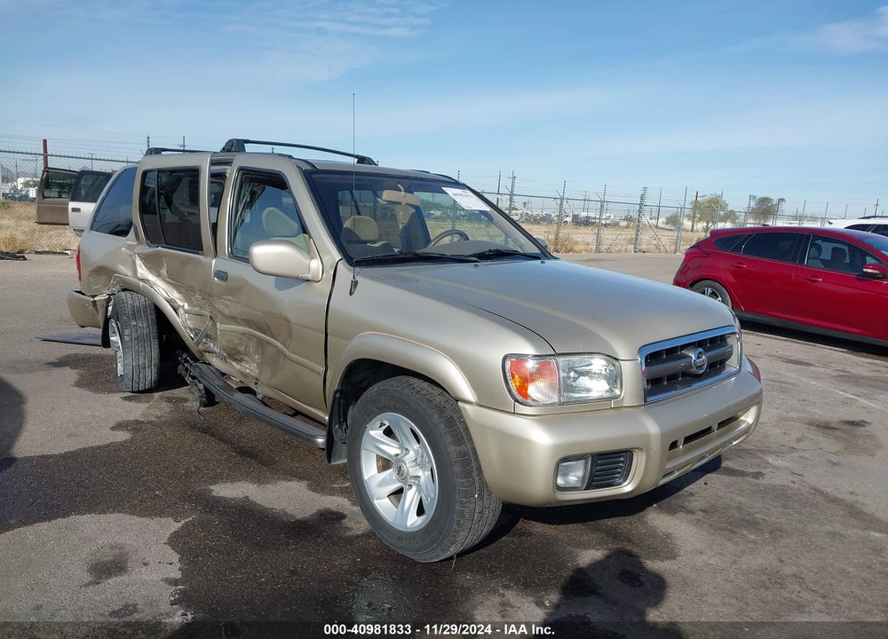 2002 NISSAN PATHFINDER LE VIN: JN8DR09X52W655489