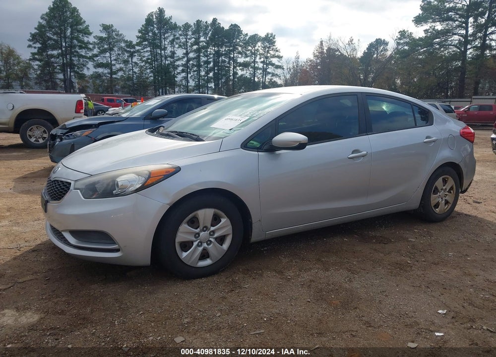 2016 KIA FORTE LX VIN: KNAFK4A67G5561692