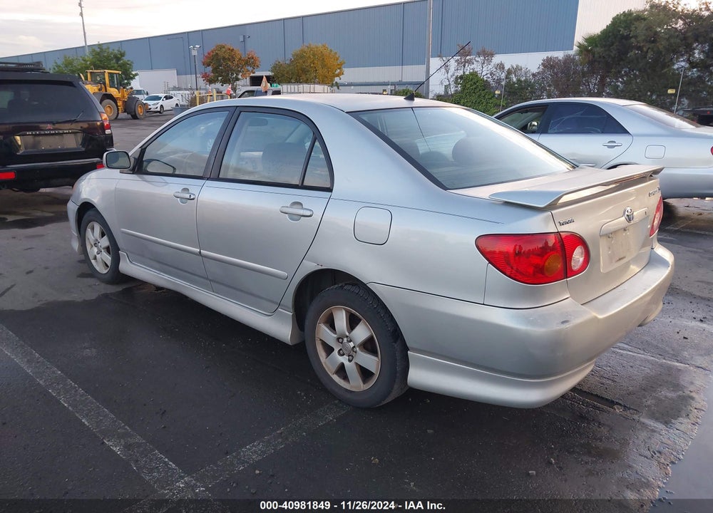 2003 TOYOTA COROLLA S VIN: 1NXBR32E73Z019839