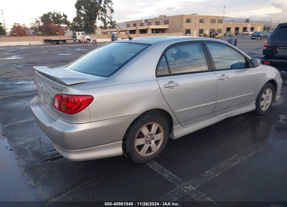 2003 TOYOTA COROLLA S VIN: 1NXBR32E73Z019839
