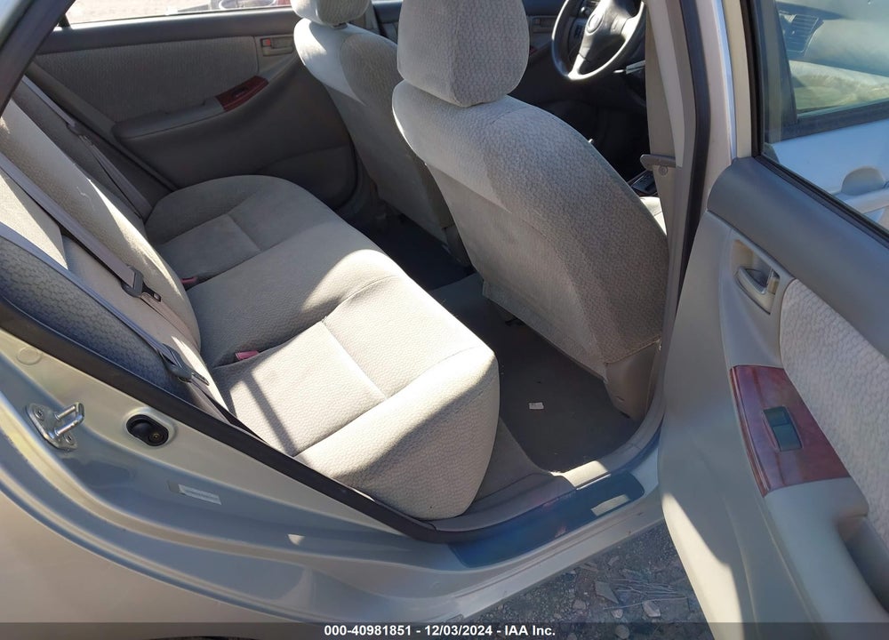 2003 TOYOTA COROLLA LE VIN: 2T1BR32E43C041511