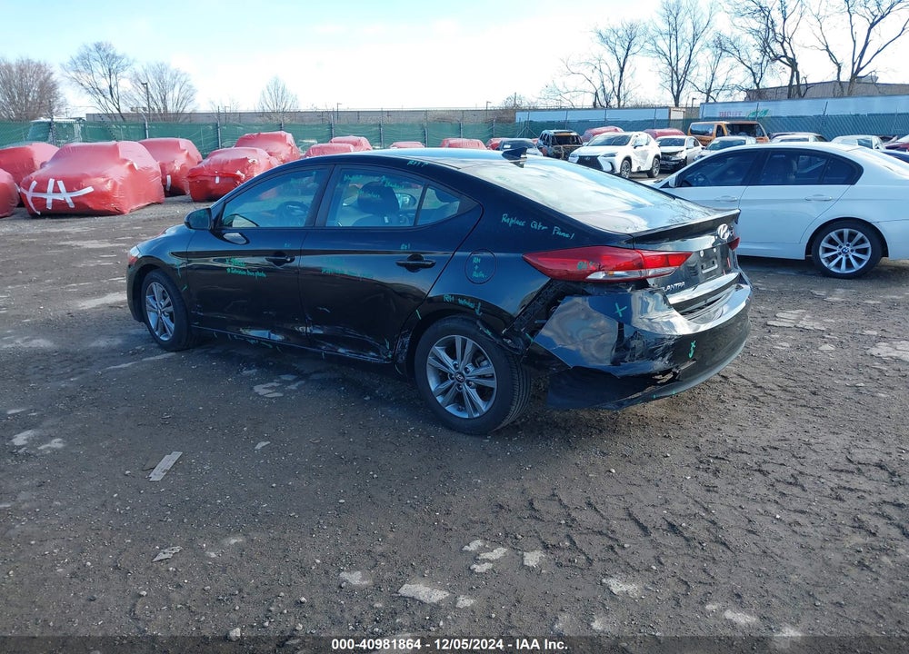 2018 HYUNDAI ELANTRA SEL VIN: KMHD84LF0JU510470