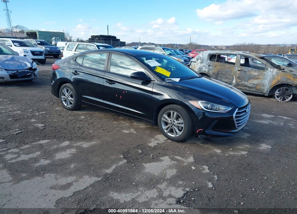 2018 HYUNDAI ELANTRA SEL VIN: KMHD84LF0JU510470