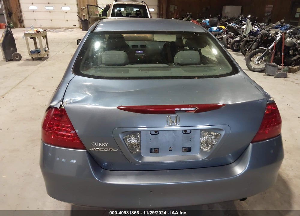 2007 HONDA ACCORD 2.4 SE VIN: 1HGCM563X7A030936
