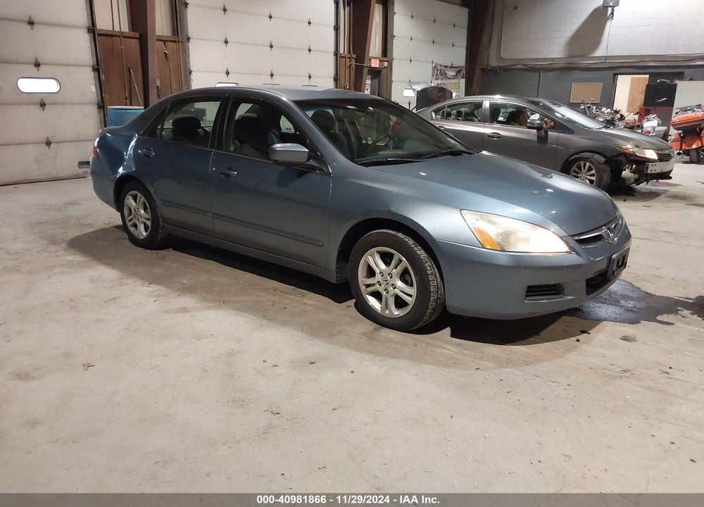 2007 HONDA ACCORD 2.4 SE VIN: 1HGCM563X7A030936
