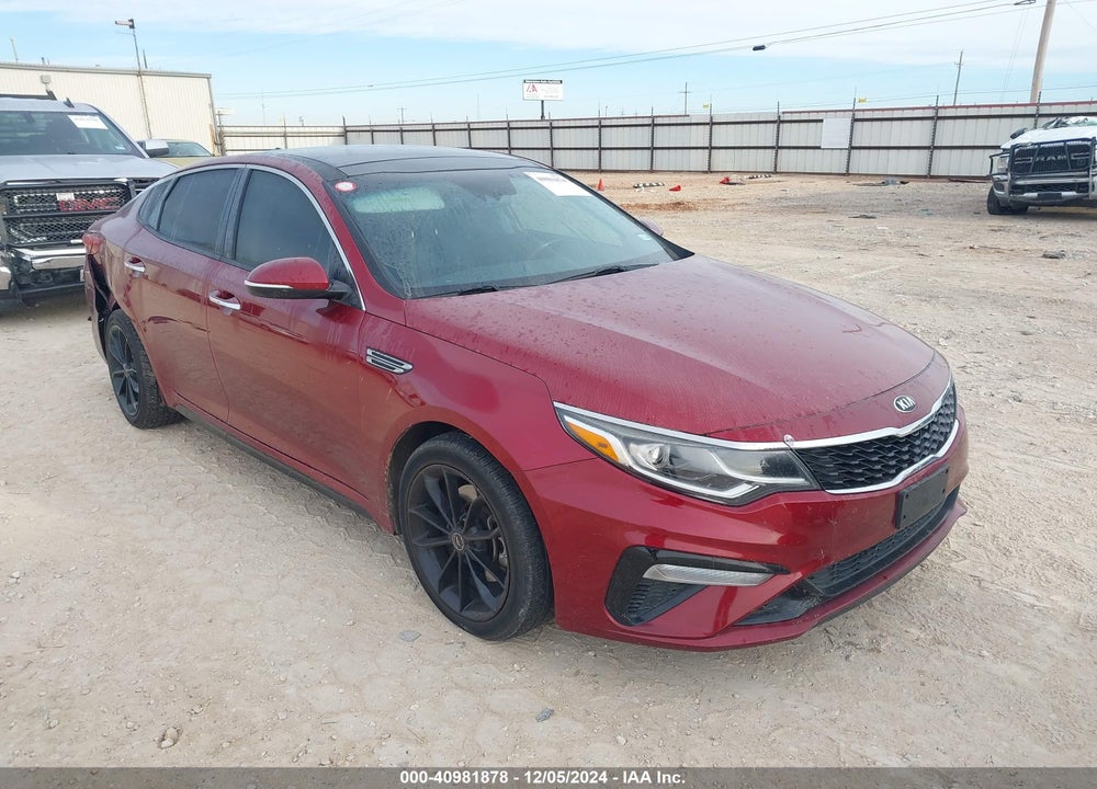 2019 KIA OPTIMA S VIN: 5XXGT4L37KG293240