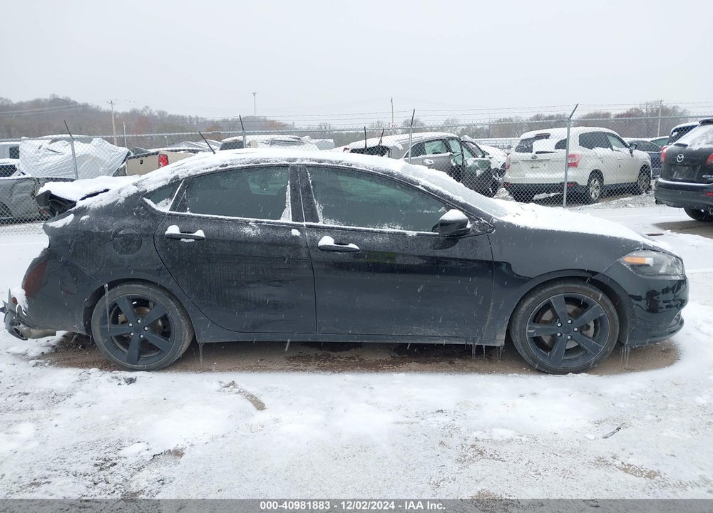 2016 DODGE DART VIN: 1C3CDFBB7GD592426