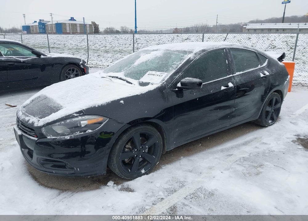 2016 DODGE DART VIN: 1C3CDFBB7GD592426