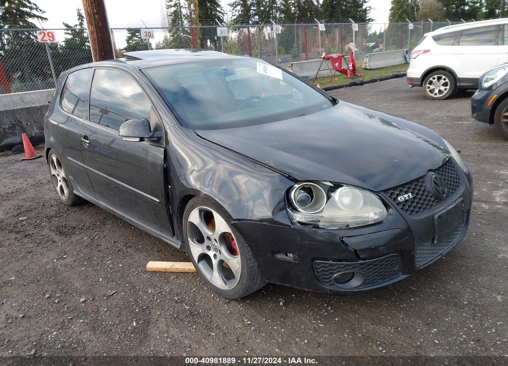 2007 VOLKSWAGEN GTI 2-DOOR VIN: WVWFV71K87W108944