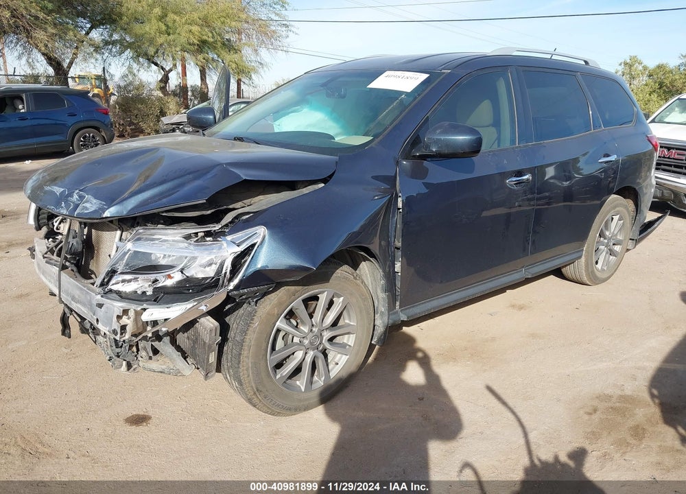2016 NISSAN PATHFINDER SV VIN: 5N1AR2MN9GC625044