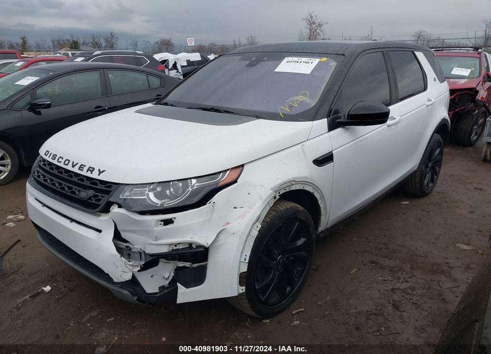 2017 LAND ROVER DISCOVERY SPORT HSE VIN: SALCR2BG2HH715988