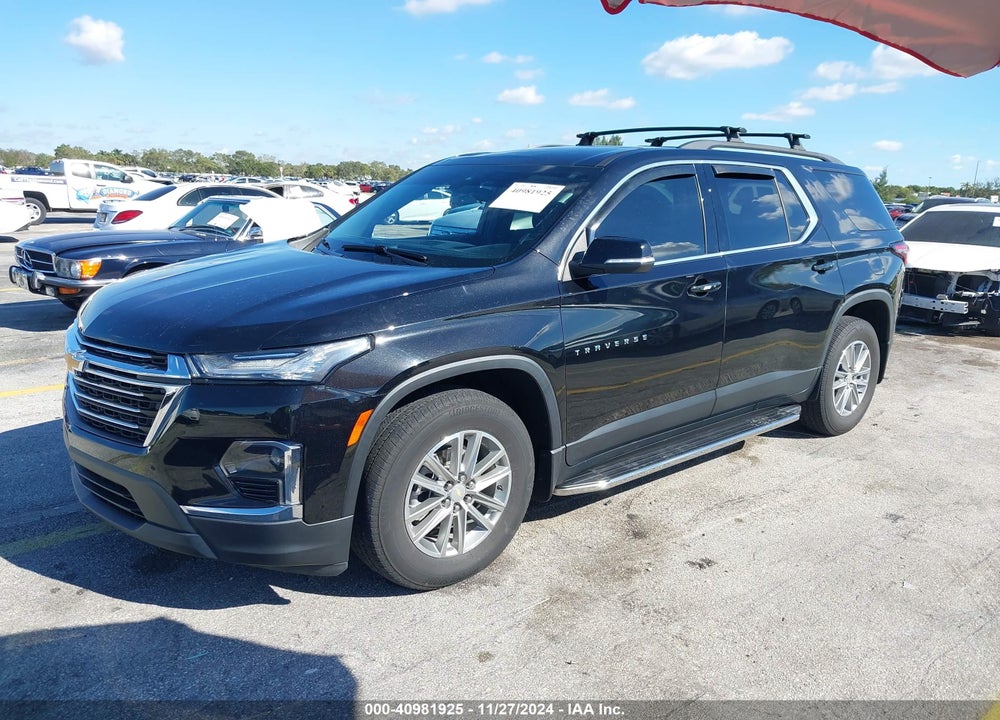 2022 CHEVROLET TRAVERSE FWD LT CLOTH VIN: 1GNERGKW3NJ138954