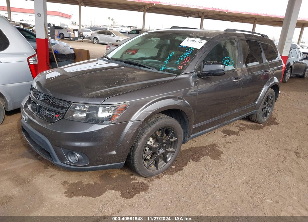 2016 DODGE JOURNEY SXT VIN: 3C4PDCBB3GT217560