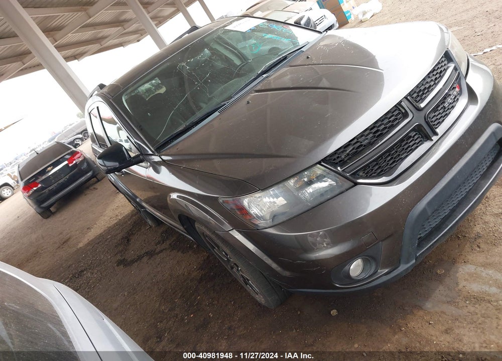 2016 DODGE JOURNEY SXT VIN: 3C4PDCBB3GT217560