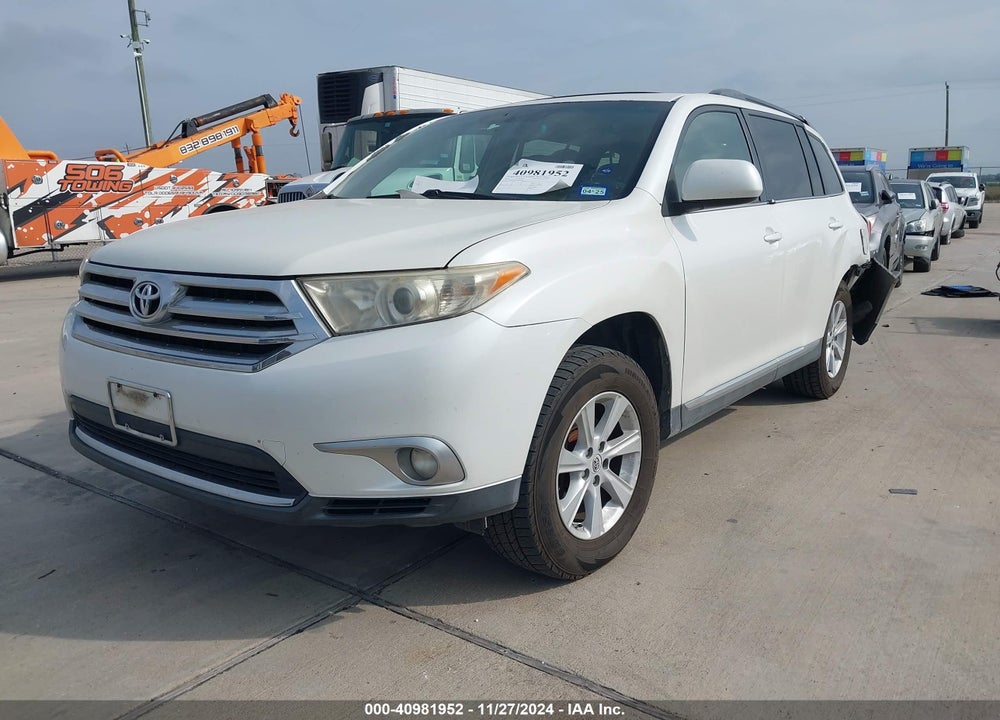 2011 TOYOTA HIGHLANDER SE V6 VIN: 5TDZK3EHXBS025327