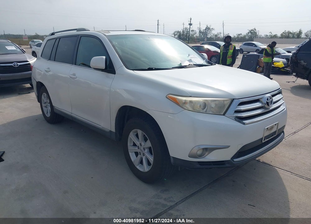 2011 TOYOTA HIGHLANDER SE V6 VIN: 5TDZK3EHXBS025327