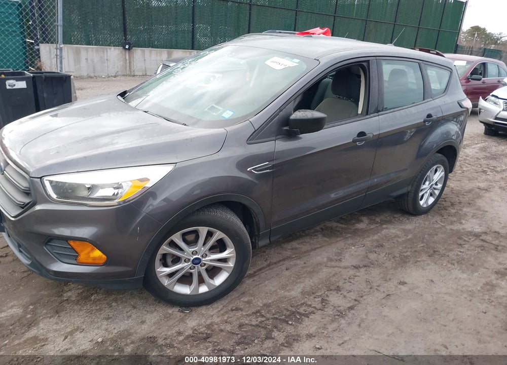 2017 FORD ESCAPE S VIN: 1FMCU0F79HUE61607