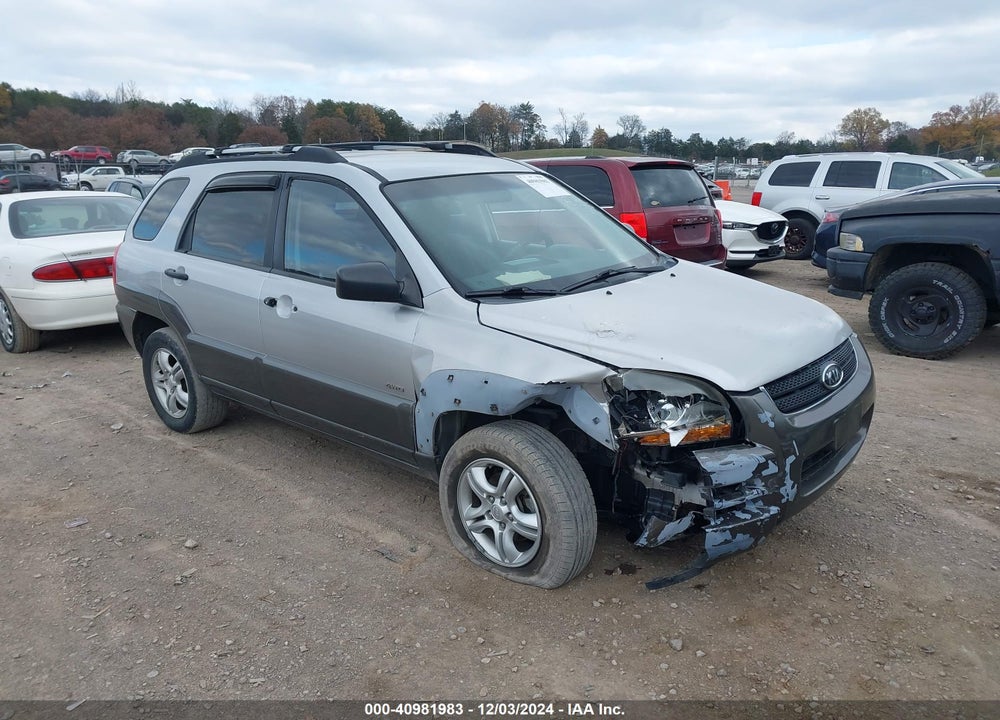 2008 KIA SPORTAGE LX V6 VIN: KNDJE723787475945
