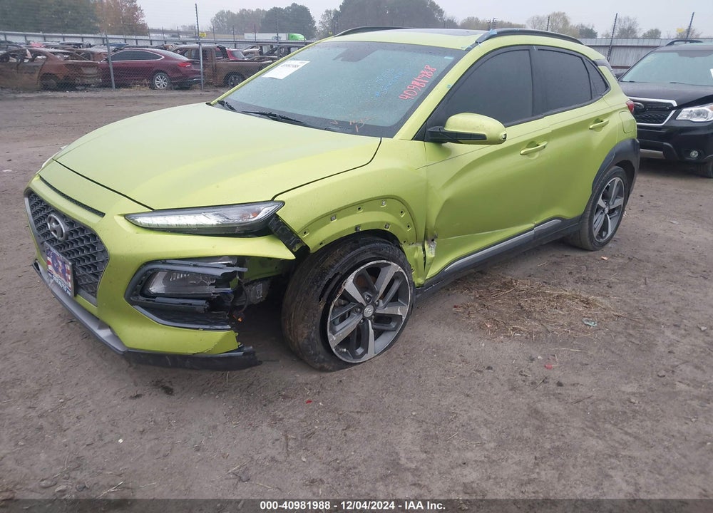 2019 HYUNDAI KONA LIMITED VIN: KM8K33A56KU337128